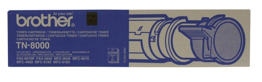 Brother TN-8000Black Toner 2200 Page, For FAX-2850