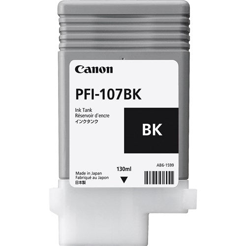 PFI-107BK BLACK INK - 130ML