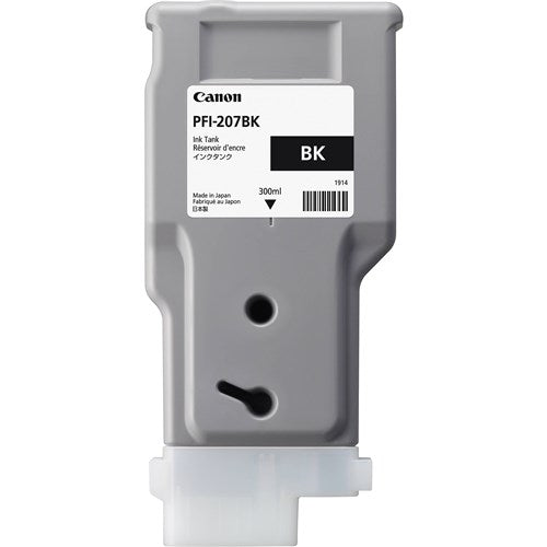 PFI-207BK BLACK INK - 300ML