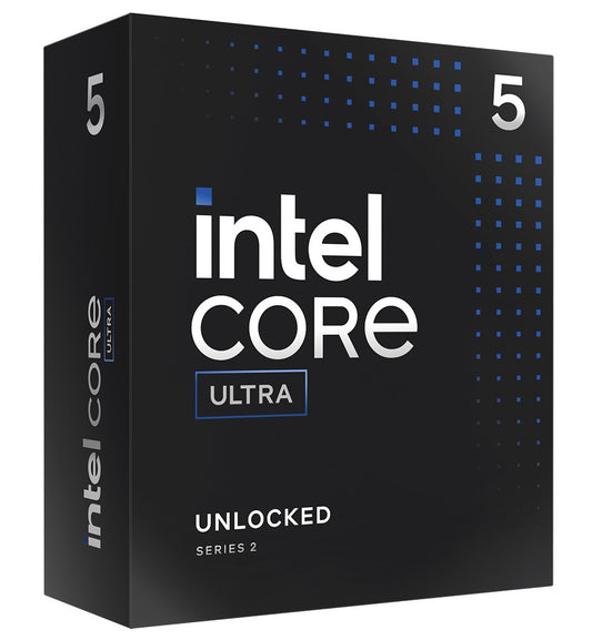 Intel Core Ultra 5 Processor 245K LGA1851 (24M Cache, up to 5.20 GHz)(15th Gen), Integrated Graphics.  Please note: No CPU Cooler Included