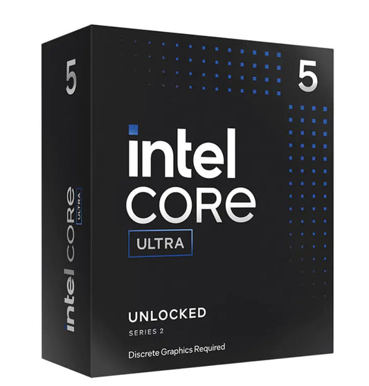 Intel Core Ultra 5 Processor 245KF LGA1851 (24M Cache, up to 5.20 GHz)(15th Gen)   Please note: No CPU Cooler Included