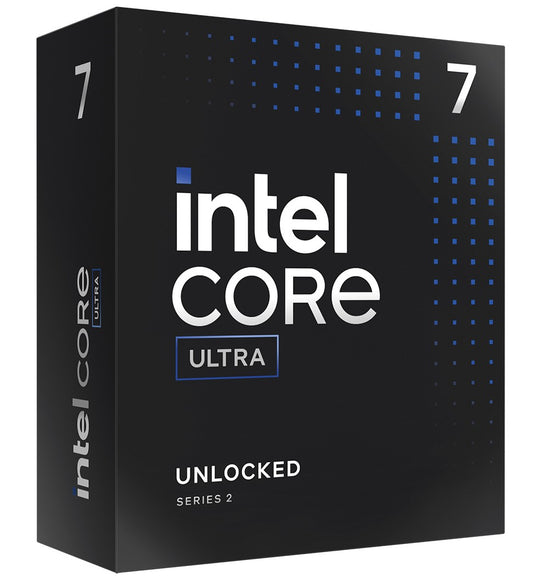 Intel Core Ultra 7 Processor 265K LGA1851 (30M Cache, up to 5.50 GHz)(15th Gen), Integrated Graphics    Please note: No CPU Cooler Included