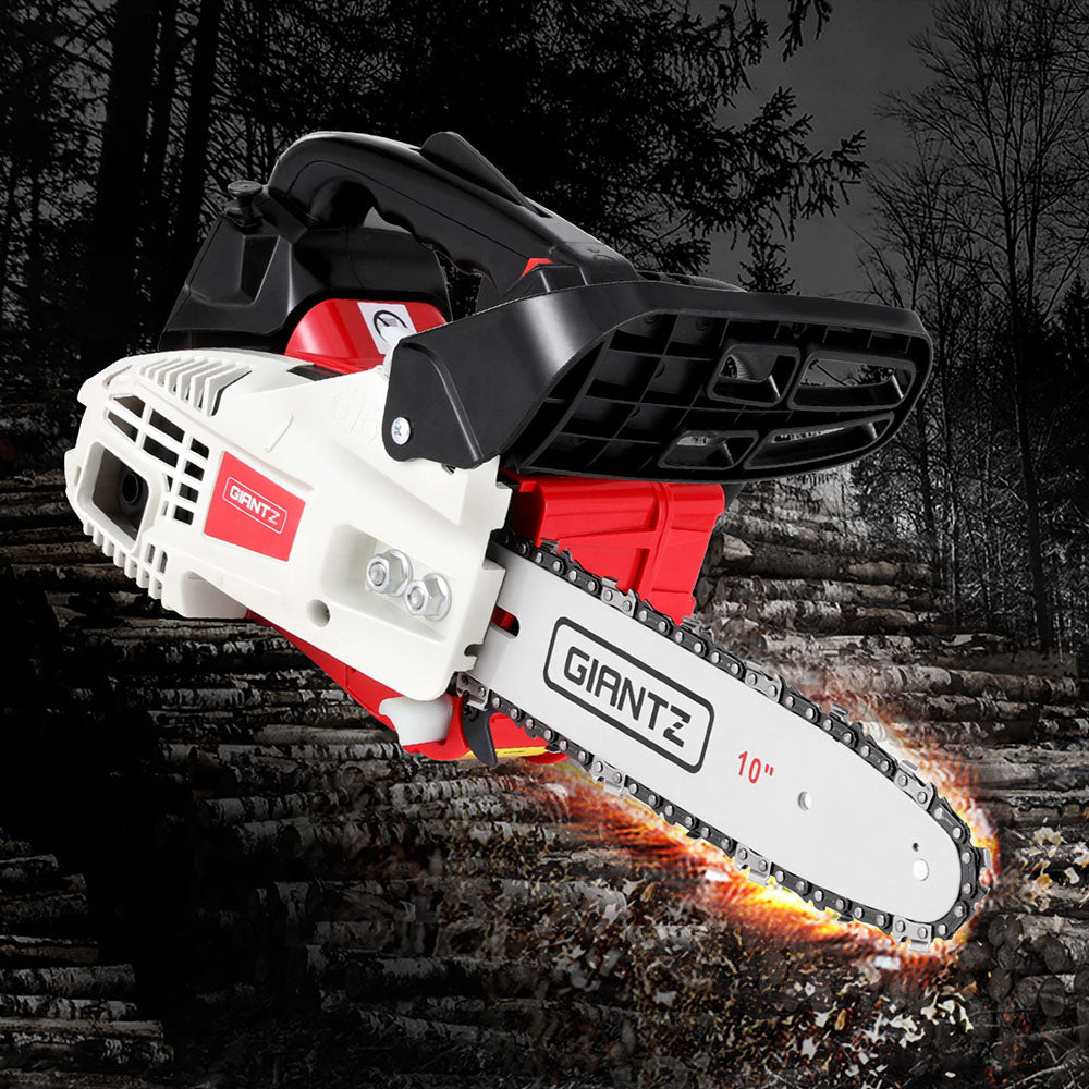 Giantz 25cc Petrol Chainsaw 10 Bar E-Start Tree Pruning Chain Saw"