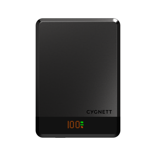 Cygnett MagSlim PD 3.0 20W 10000mAh (10K) Magnetic Wireless Power Bank (Black)