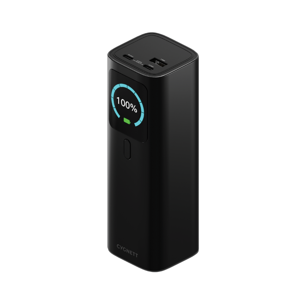 Cygnett Voyager HighPWR PD 3.1 148W 27000 (27K) Laptop Power Bank with Case
