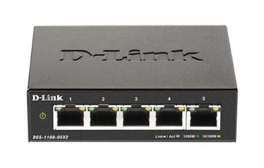 D-Link 5-Port Smart Managed Desktop Switch