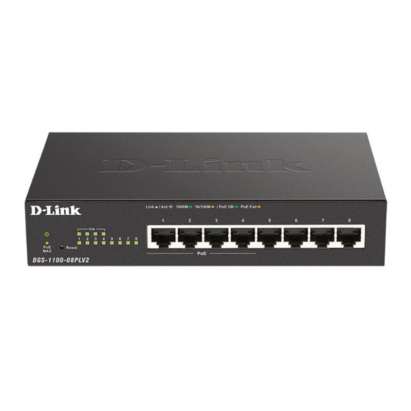 مفتاح مُدار من D-LINK بـ 8 منافذ