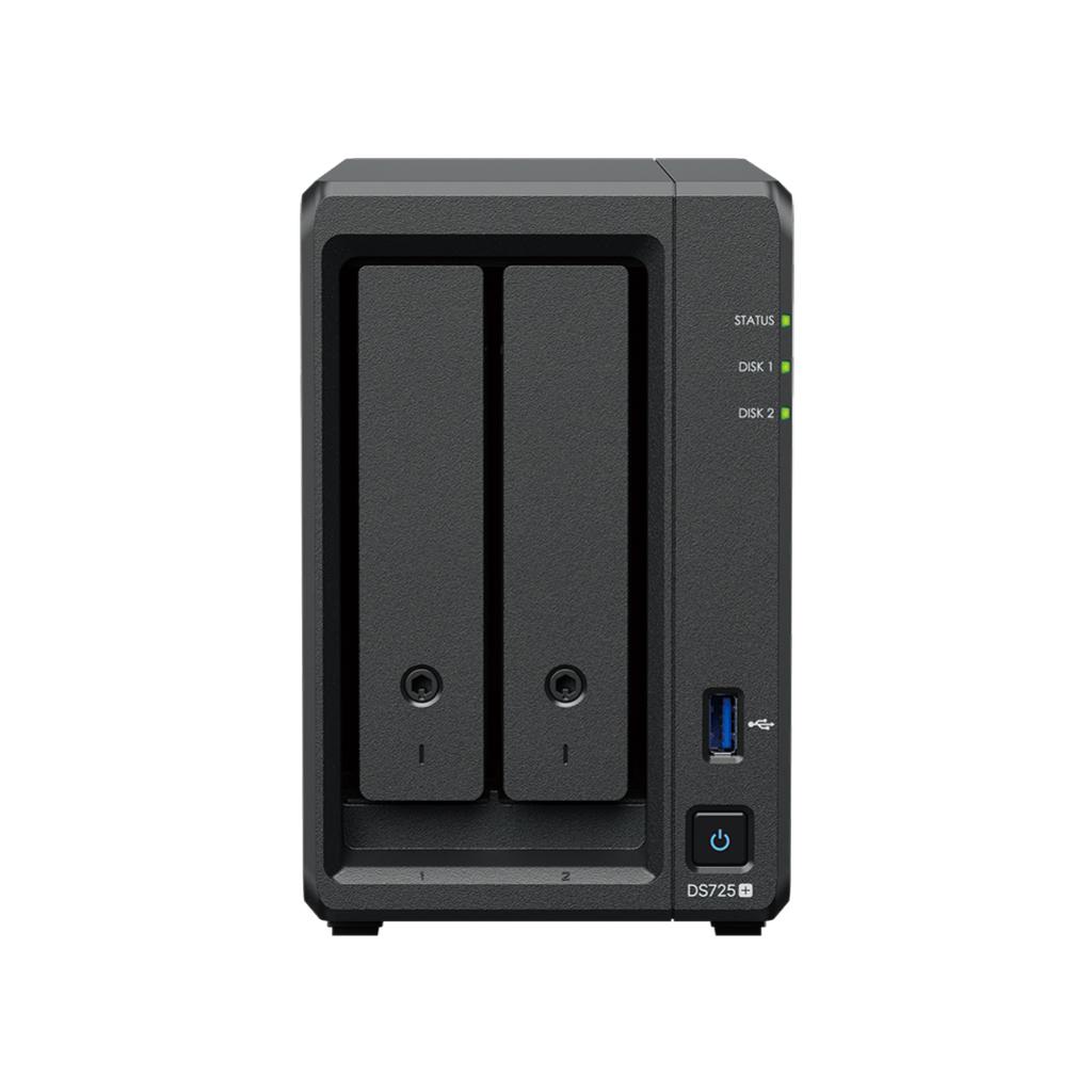 Synology DiskStation DS725+ 2-Bay 3.5' Diskless 1x 1GbE + 1x 2.5GbE, NAS