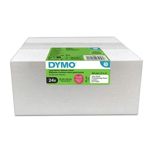 Dymo LW AddresLbl 25x54mm Pk24