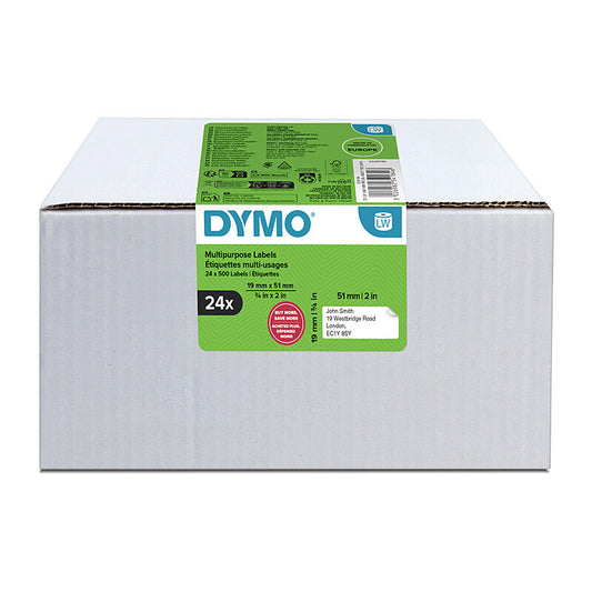 Dymo LW Multi Lbl 19x51mm Pk24