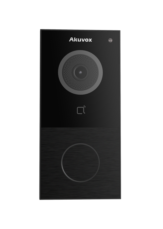 Akuvox SIP Video Door Bell With Relay Black