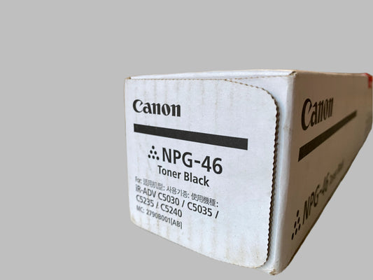 Canon NPG-46 Black Toner NPG 46 Genuine Blk