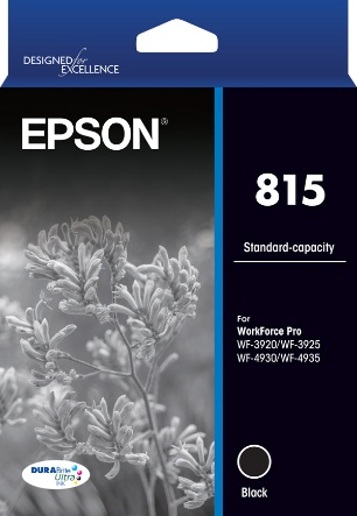Epson 815 Std Black Ink For Workforce Pro WF-3920 WF-3925 WF-4930 WF-4935