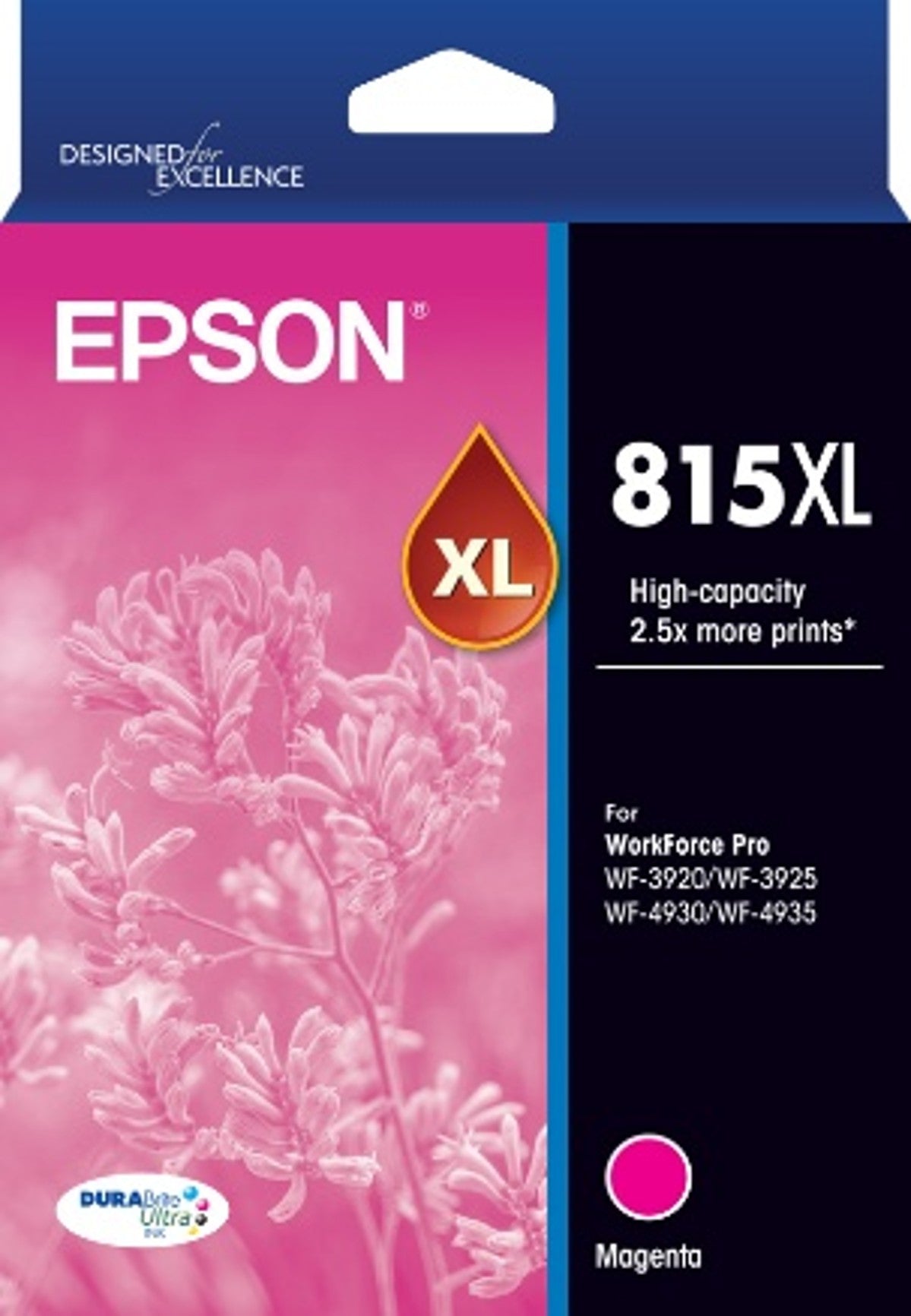Epson 815XL Magenta Ink For Workforce Pro WF-3920 WF-3925 WF-4930 WF-4935
