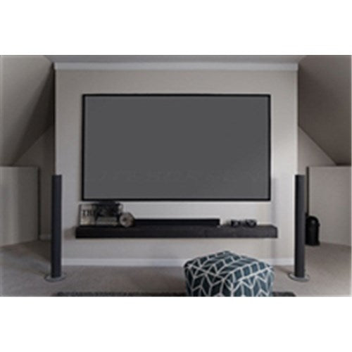 100 FIXEDFRAME 169 PROJECTOR SCREEN EDGE FREE ULTRA THINVE LVET TAPE-AEON CINE GREY 3D