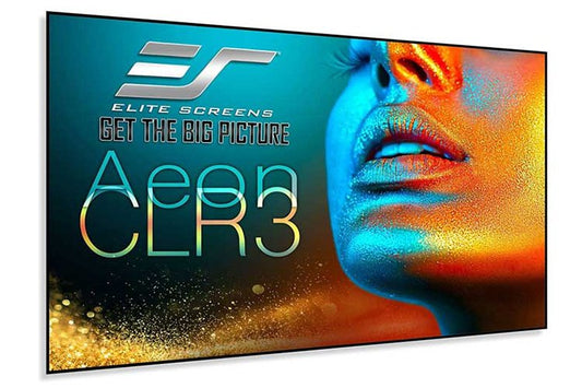 100 FIXEDFRAME 169 PROJECTOR SCREEN ULTRA THIN BEZEL WITH LED KIT INCLUDED