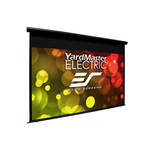 100 MOTORISED 169 PROJECTOR SCREEN FIBREGLASS BACK FLAME RETARDANT