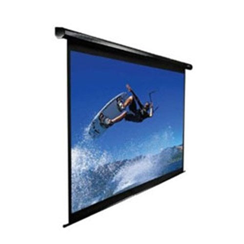 100 MOTORISED 169 PROJECTOR SCREEN IR & RF CONTROL BLACK 12V TRIGGER & SWITCH VMAX2