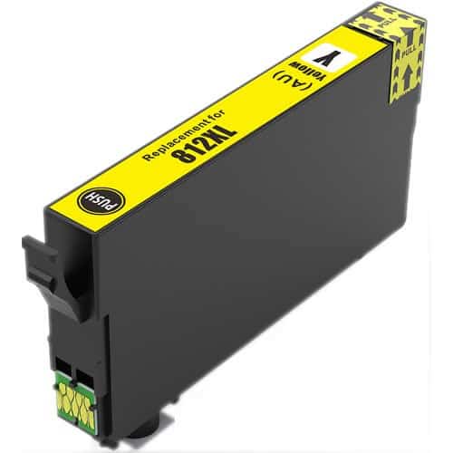 Epson 812 XL Compatible Yellow Ink Cartridge C13T05E492 - 1,100 Pages