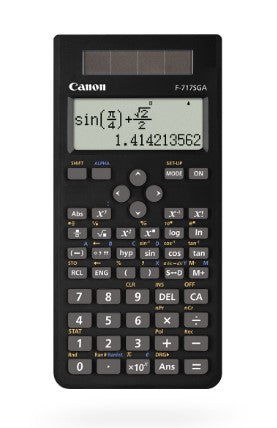 F717SGABK BLACK 242 FUNCTION SCIENTIFIC BOARD OF STUDIES APPROVED DUAL POWER