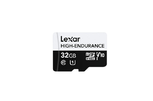 Lexar High-Endurance microSDXC™ UHS-I cards 32G up to 100MB/s read, up to 30MB/s write
