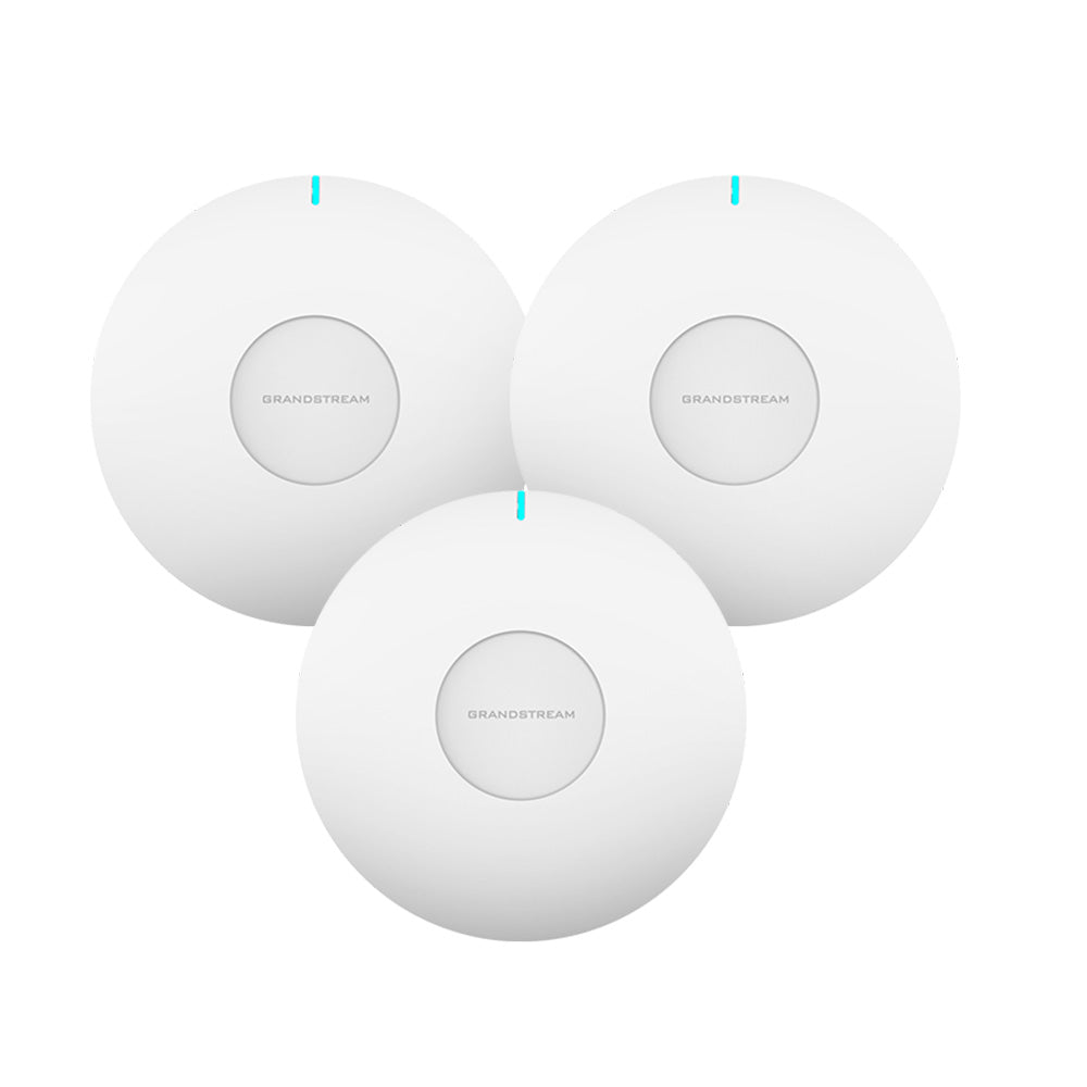 Grandstream 2X2 802.11AX Wi-Fi 6 Pluggable Mesh-Ap AX3000 - 3PACK