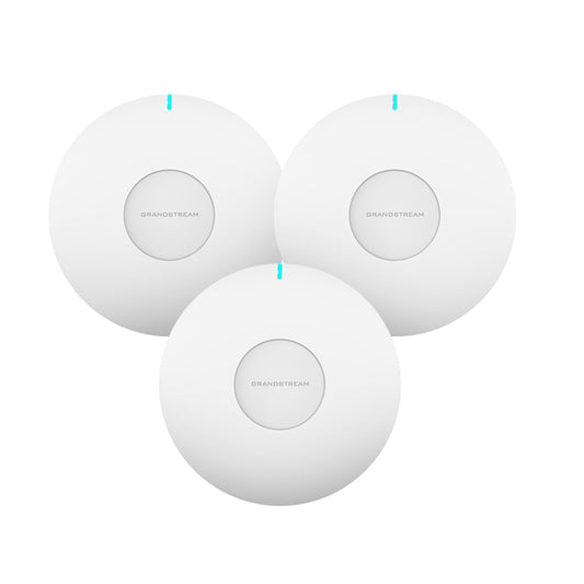 Grandstream 2X2 802.11AX Wi-Fi 6 Pluggable Mesh-Ap AX3000 - 3PACK