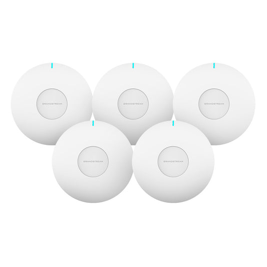 Grandstream 2X2 802.11AX Wi-Fi 6 Pluggable Mesh-Ap AX3000 - 5PACK