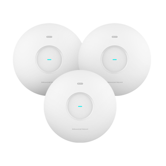 Grandstream 2X4X4 Tri-Band Wi-Fi 7 Indoor AP 1 X 10 Gbe 1 X 2.5 Gbe Ble - 3PACK