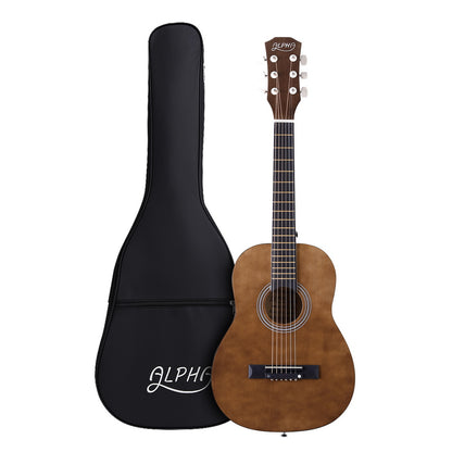 Alpha 31 Steel String Acoustic Guitar Portable"