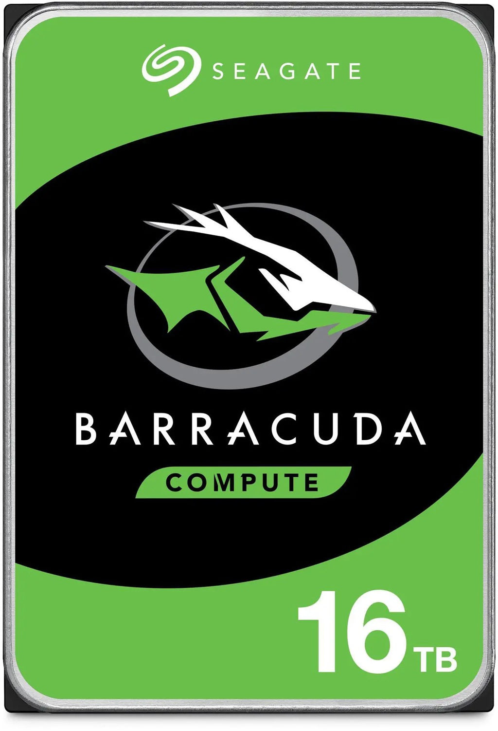 Seagate 16TB 3.5' Barracuda, SATA 6Gb/s, CMR, 7200RPM, 512MB Cache, 512e, HDD