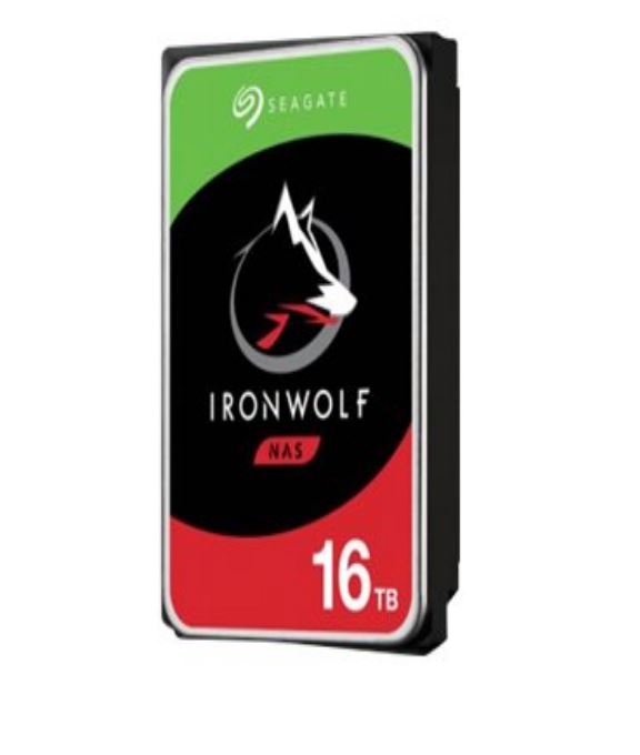 Seagate 16TB 3.5' IronWolf SATA3 NAS 24x7 Performance 7200 RPM 256MB Cache HDD