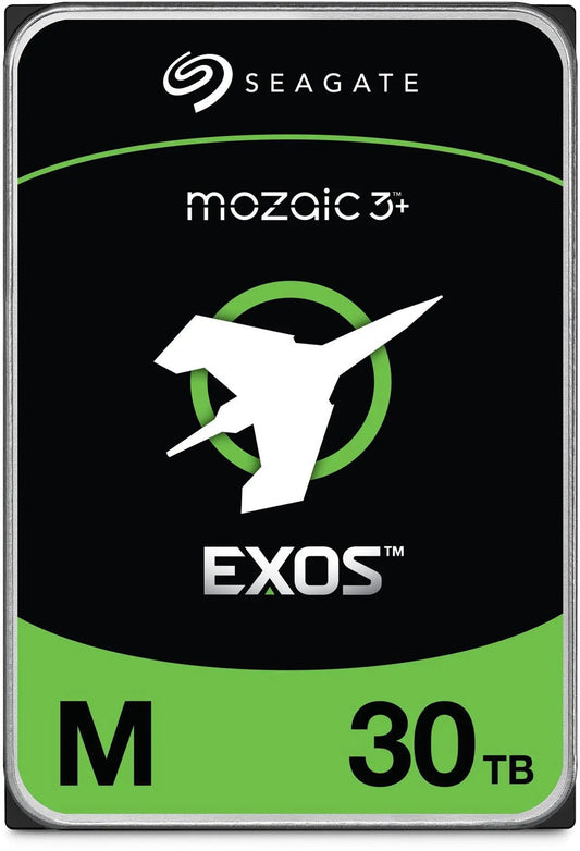 Seagate 30TB 3.5' IronWolf Pro, Hellium, SATA 6Gb/s, CMR, 550WRL, 512MB Cache, 512E, HDD. 5 Years Warranty