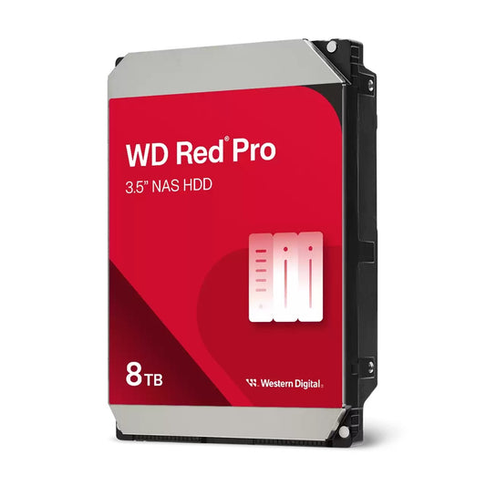 Western Digital WD Red Pro 8TB 3.5' NAS HDD SATA3 7200RPM 256MB Cache 24x7