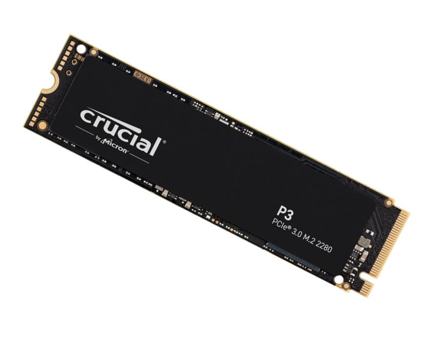 EOL -> CT1000P3PSSD8 - Crucial P3 1TB Gen3 NVMe SSD 3500/3000 MB/s R/W 220TBW 650K/700K IOPS 1.5M hrs MTTF Full-Drive Encryption M.2 PCIe3 5yrs