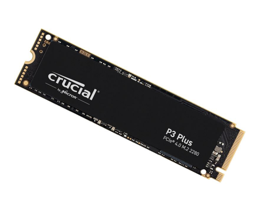EOL -> CT500P310SSD8 - Crucial P3 Plus 500GB Gen4 NVMe SSD 4700/1900 MB/s R/W 110TBW 350K/460K IOPS 1.5M hrs MTTF Full-Drive Encryption M.2 PCIe4 5yrs