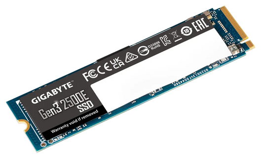Gigabyte G325E 500G M2 500G PCIe 3.0x4, 2300/1500 MB/s 60k/240Kl MTBF 1.5m hr