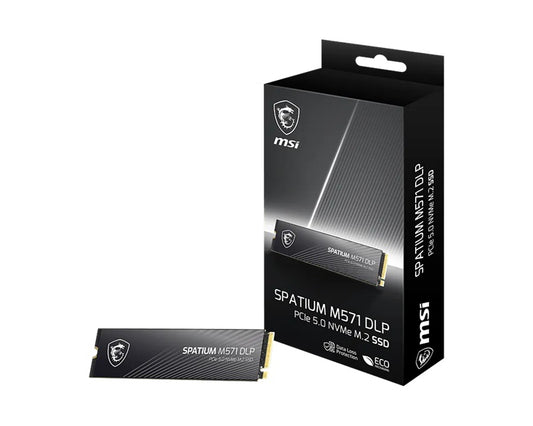 MSI SPATIUM M571 DLP PCIe 5.0 NVMe M.2 4TB, PCIe 5.0x4, NVMe 2.0, M.2 2280
