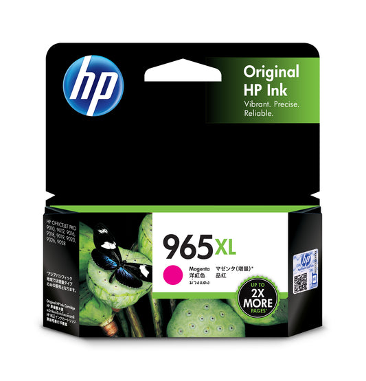 HP 965XL MAGENTA ORIGINAL INK CARTRIDGE 1600 PAGES