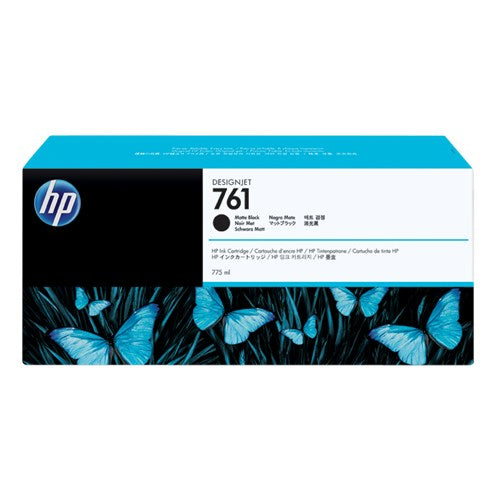 HP 761 MATTE BLACK 775 ML INK CART FOR DESIGNJET T7100