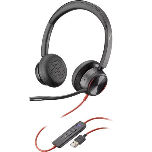 POLY BLACKWIRE 8225 MICROSOFT TEAMS CERTIFIED USB-A HEADSET