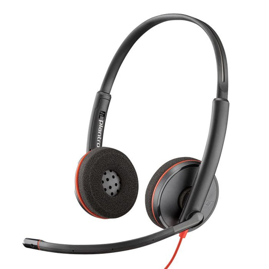 HP Poly BW C3220 Usb-A Blk HS Bulk