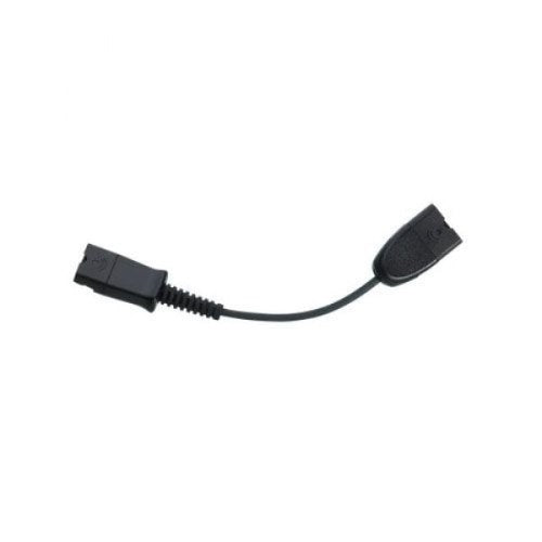 POLY 6 PIN QD HEADSET TO 4 PIN QD AUDIO PROCESSOR CABLE 0.1 3M