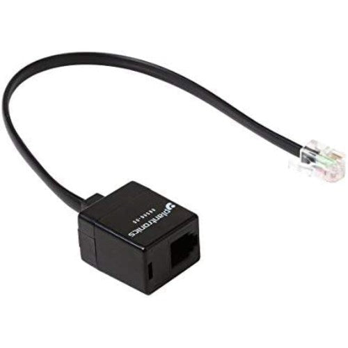 POLY RJ9 SOCKET TO RJ9 CABLE  0.2M