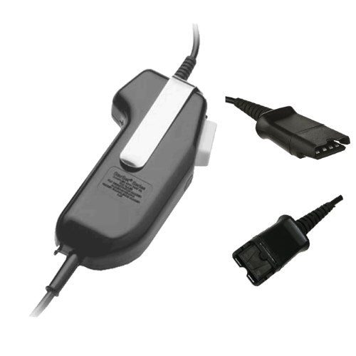 POLY PTT SECURE VOICE 10FT COI L EXTENDED PTT SELECTABLE TA A WW