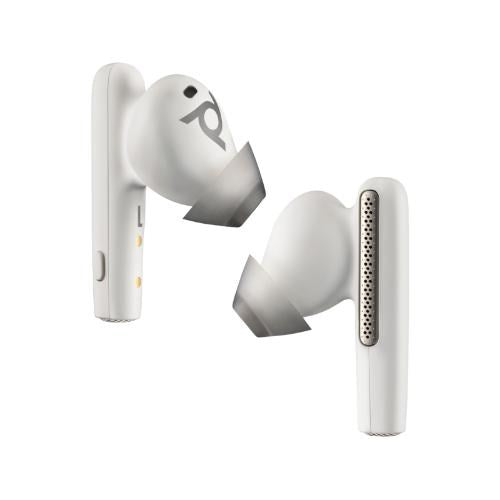 POLY VOYAGER FREE 60/60 MICRO SOFT TEAMS CERTIFIED WHITE EAR BUDS 2 PIECES
