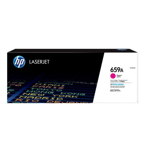 HP 659A MAGENTA LASERJET TONER CARTRIDGE FOR M776 M856 - 13K