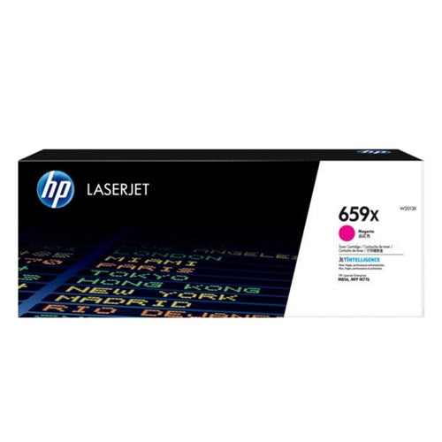 HP 659X MAGENTA LASERJET TONER CARTRIDGE FOR M776 M856 - 29K