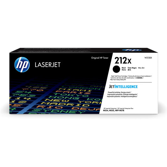 HP 212X HIGH YIELD BLACK TONER CARTRIDGE 13000 PAGE YIELD