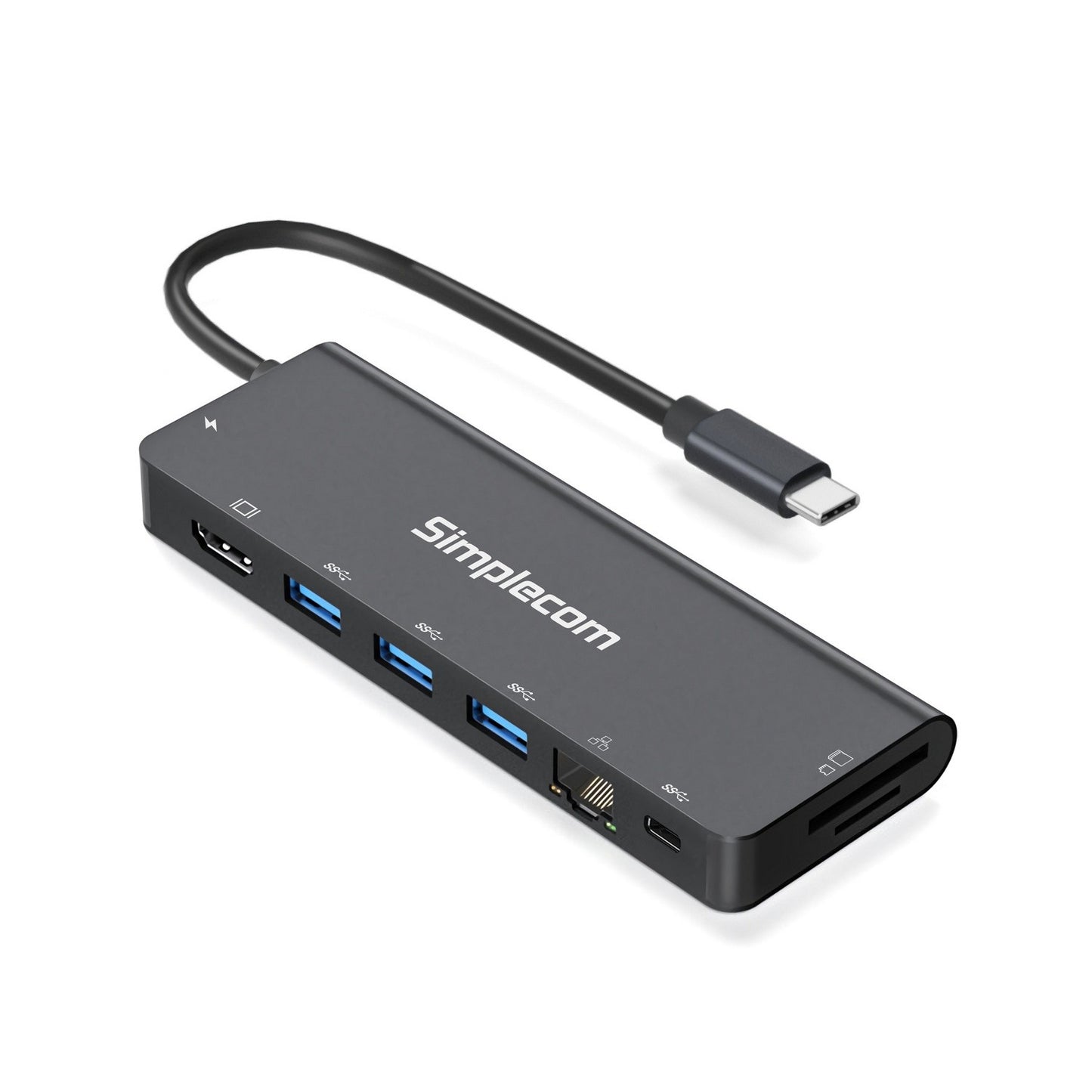 (EOL)Simplecom CHN590 USB-C SuperSpeed 9-in-1 Multiport Docking Station